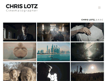 Tablet Screenshot of chrislotz.com